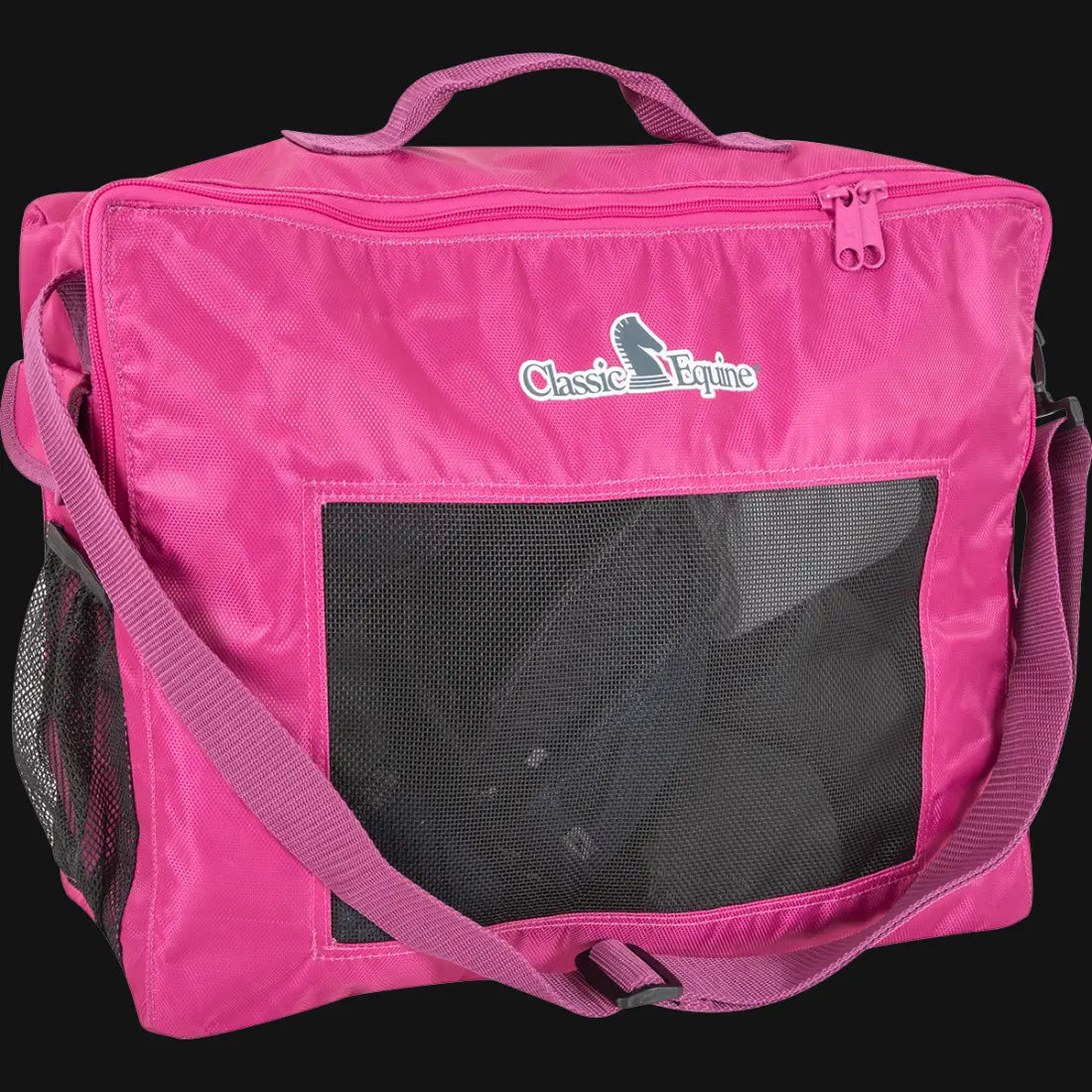 Classic Equine Boot Accessory Tote Raspberry Totes