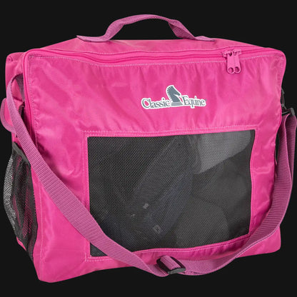 Classic Equine Boot Accessory Tote Raspberry Totes
