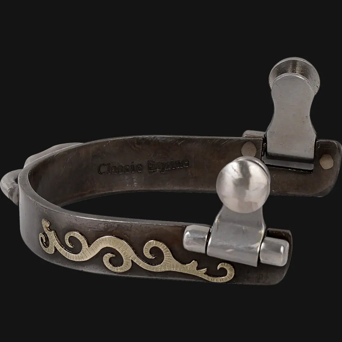 Classic Equine Bumper Spurs Medium / Scroll Spurs