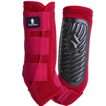 Classic Equine ClassicFit® Sport Boots - Front Crimson / Small Sport Boots