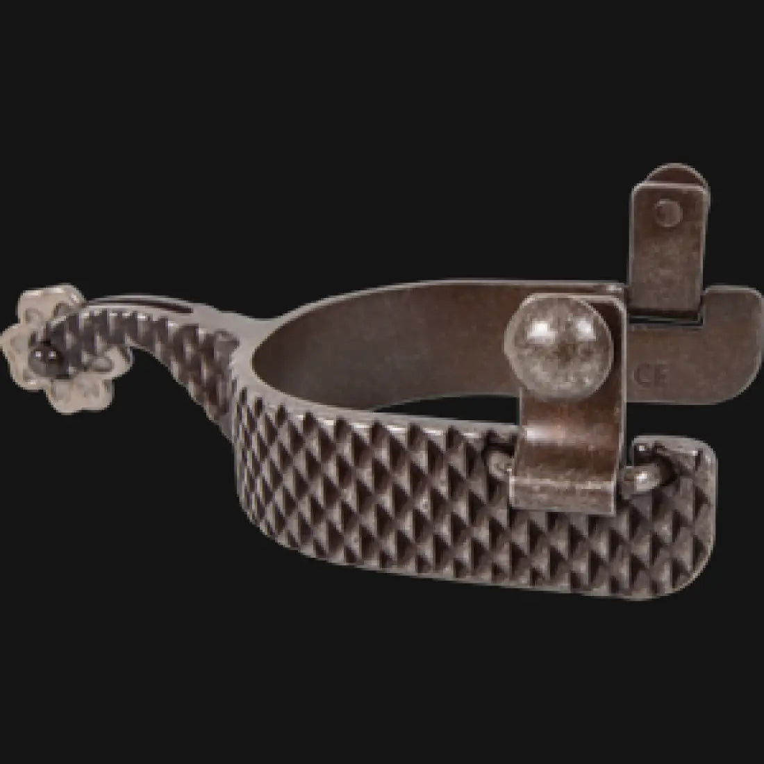 Classic Equine Cowboy Spurs 1’’ / Cloverleaf / Rasp Spurs