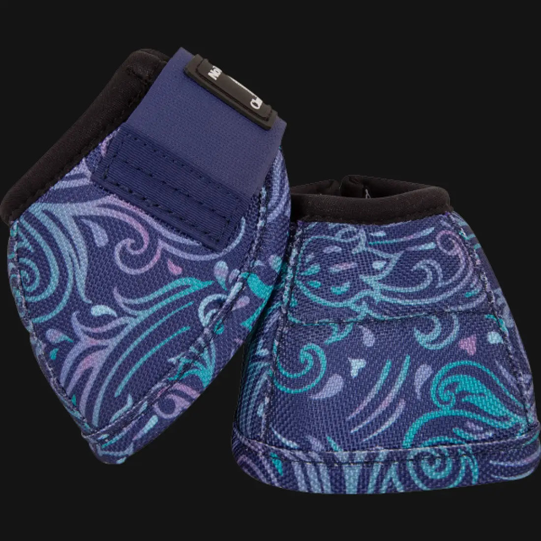 Classic Equine Dy•No Turn™ Bell Boots - Patterns Nova / Small Bell Boots