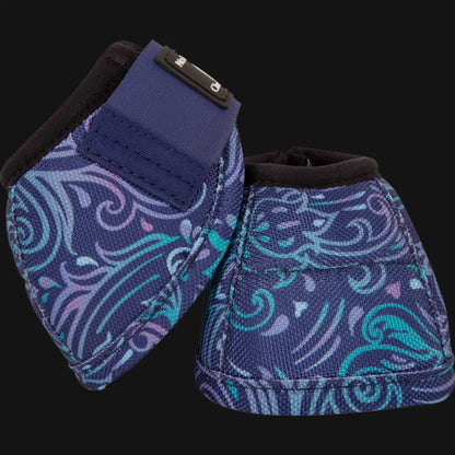 Classic Equine Dy•No Turn™ Bell Boots - Patterns Nova / Small Bell Boots