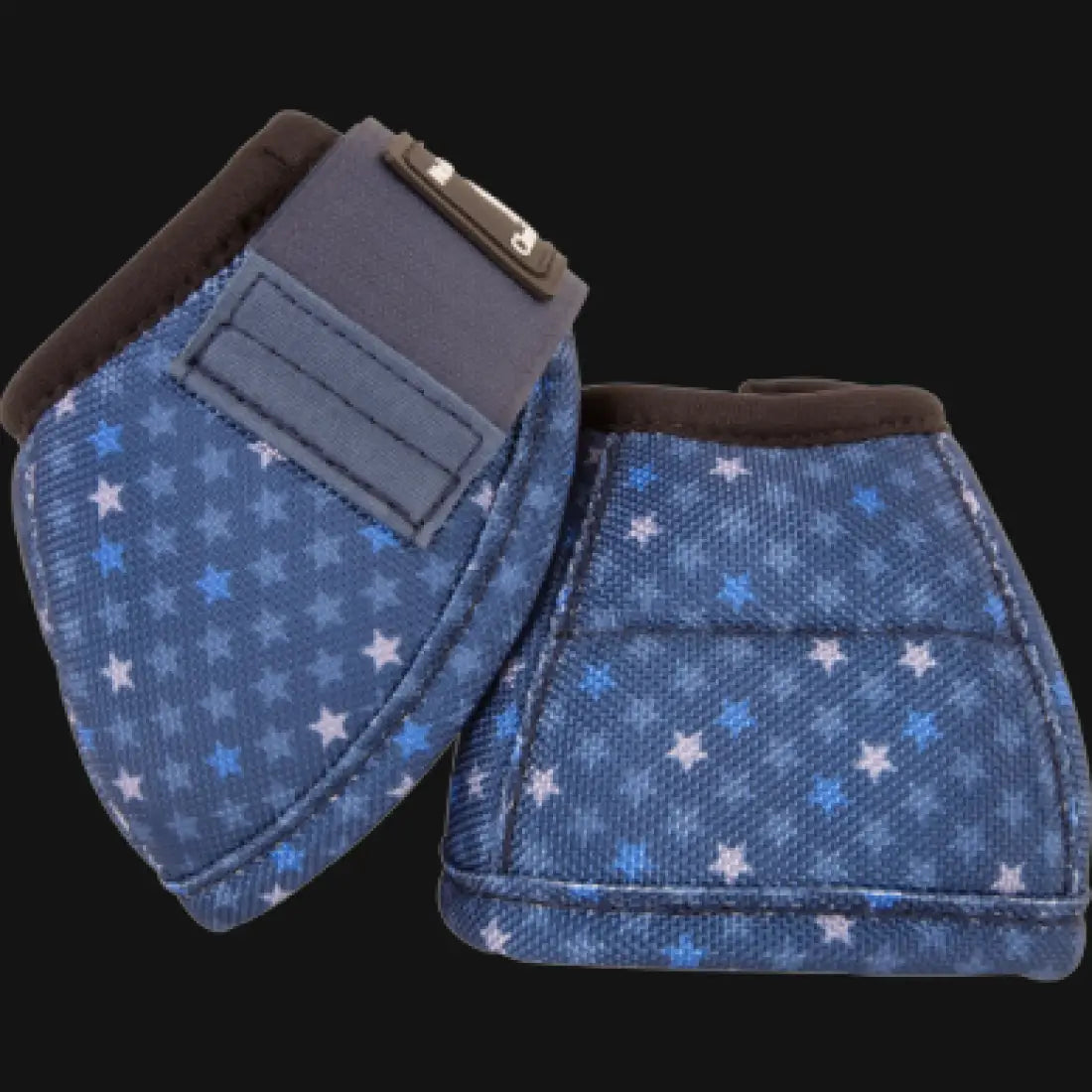 Classic Equine Dy•No Turn™ Bell Boots - Patterns Sparkler / Small Bell Boots