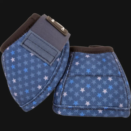 Classic Equine Dy•No Turn™ Bell Boots - Patterns Sparkler / Small Bell Boots