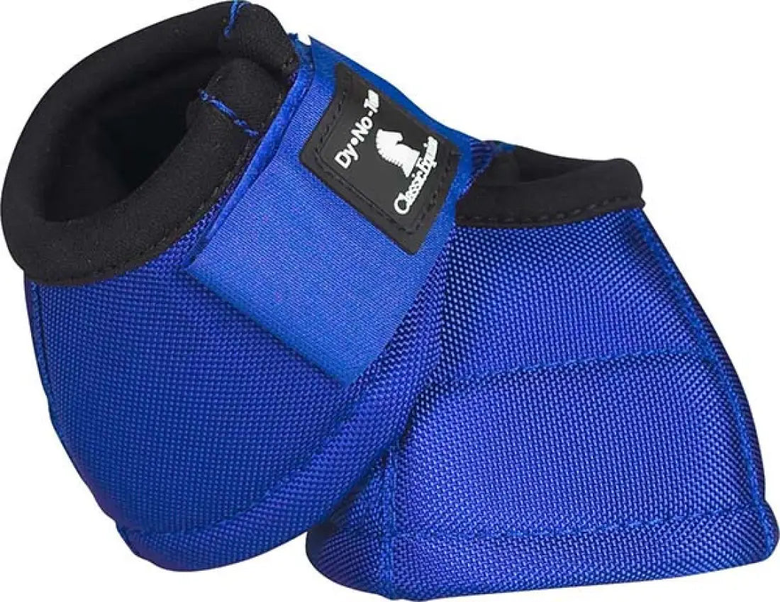 Classic Equine Dy•No Turn™ Bell - Solid Colors Blue / Small Bell Boots