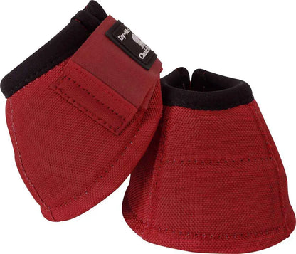 Classic Equine Dy•No Turn™ Bell - Solid Colors Crimson / Small Bell Boots