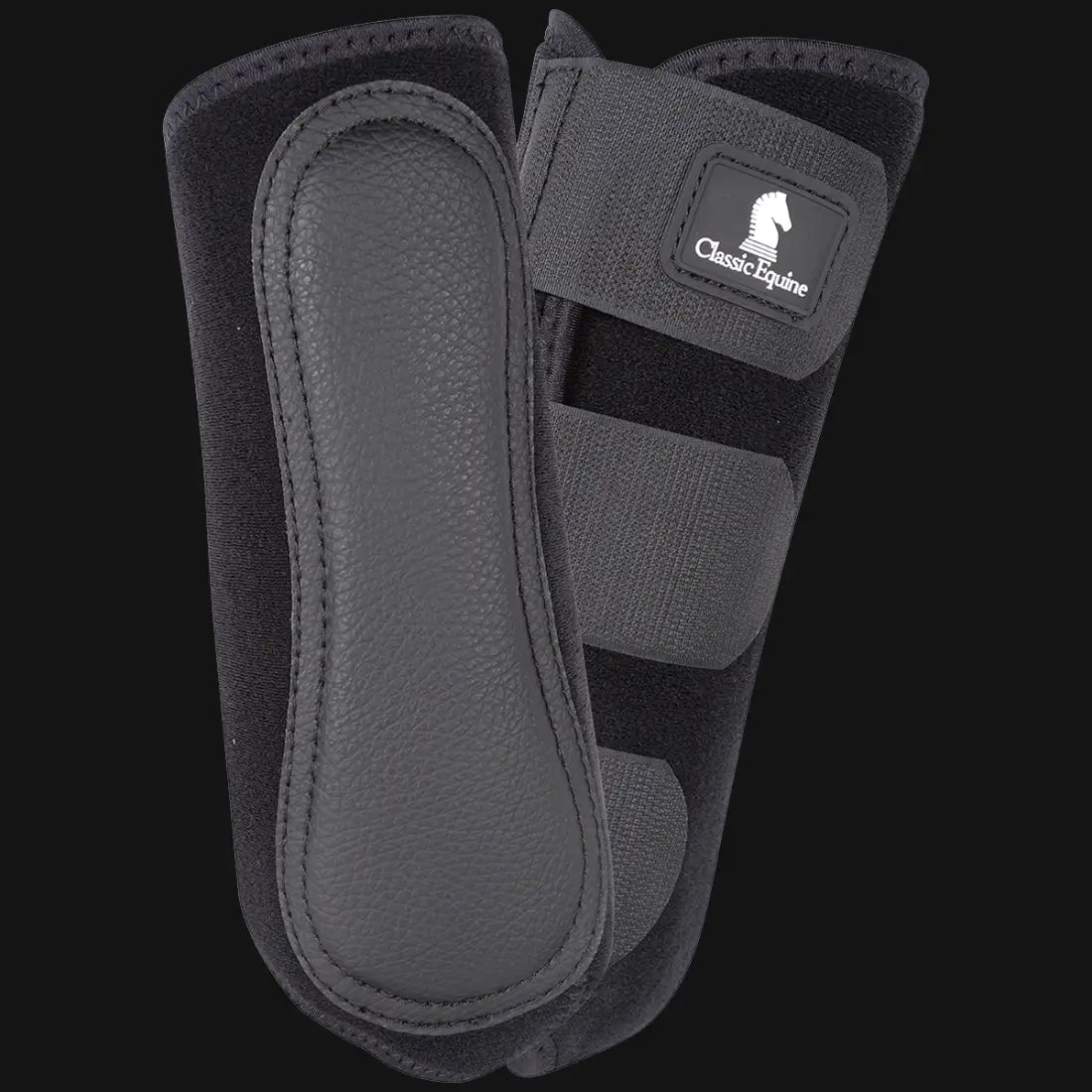 Classic Equine EZ Wrap Lite Splint Boot Black / Front Sport Boots