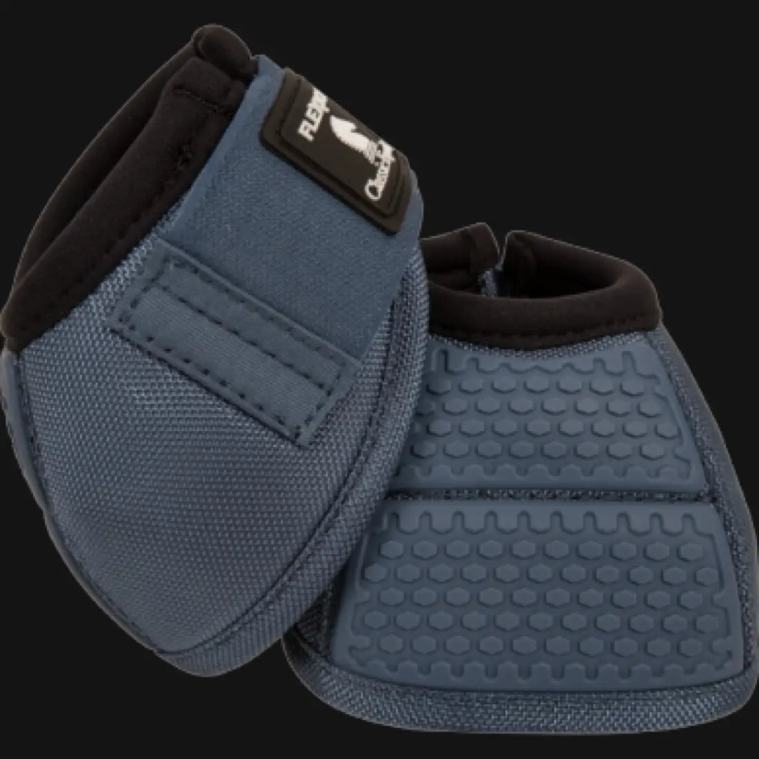 Classic Equine Flexion No Turn Bell Boots Dark Denim / Small Bell Boots