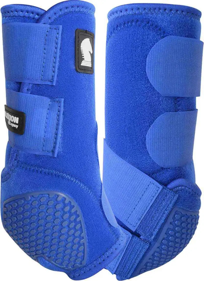 Classic Equine Flexion Sport Boot - Front Blue / Small Sport Boots