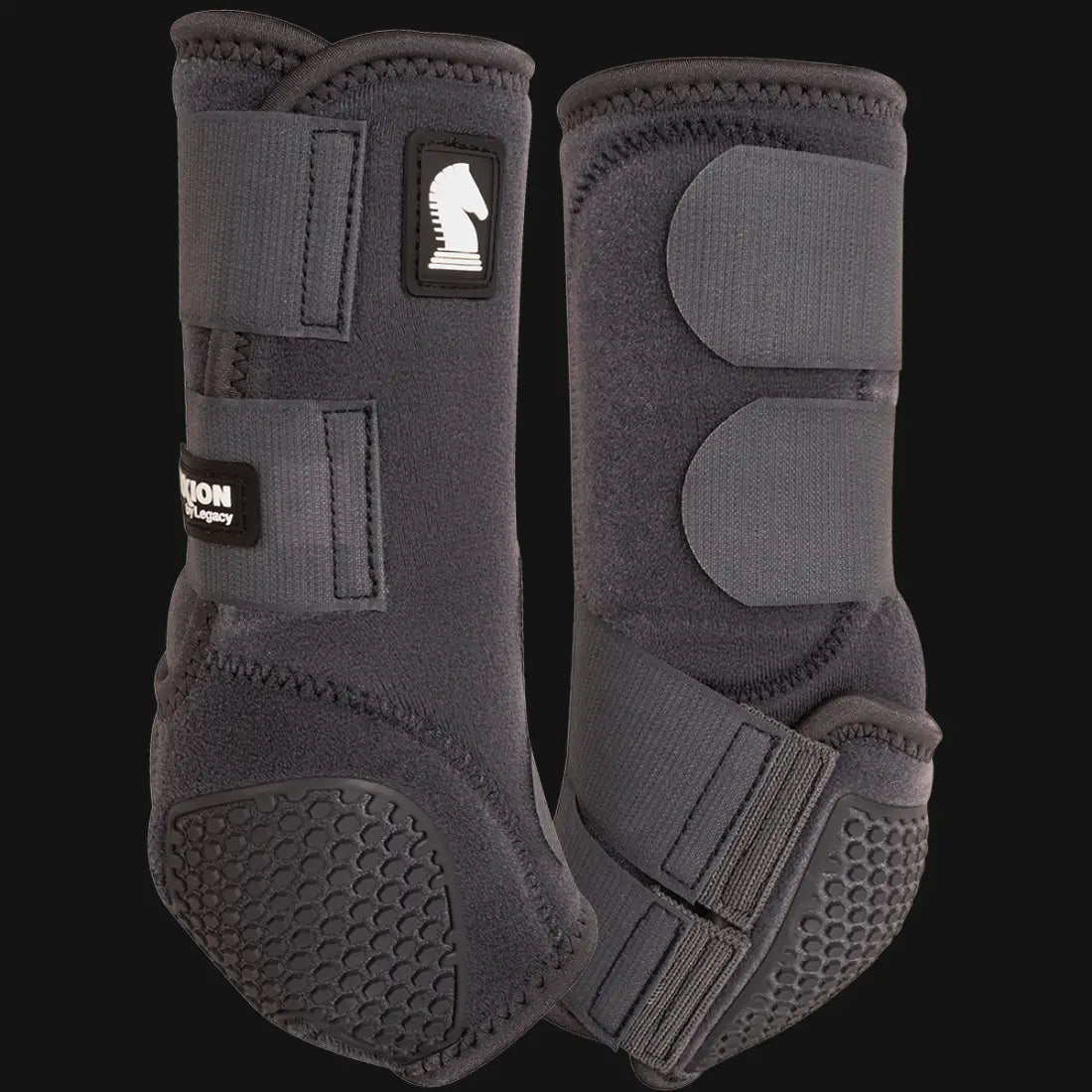 Classic Equine Flexion Sport Boot - Front Charcoal / Small Sport Boots