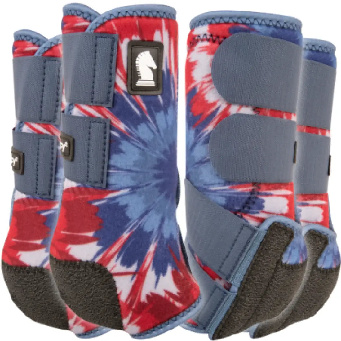 Classic Equine Legacy2® Sport Boots 4 Pack - Patterns Fireworks / Small Sport Boots