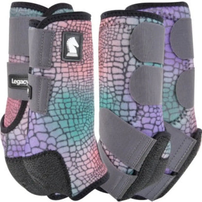 Classic Equine Legacy2® Sport Boots 4 Pack - Patterns Gator / Small Sport Boots