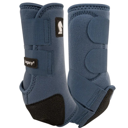 Classic Equine Legacy2® Sport Boots - Front Dark Denim / Small Sport Boots