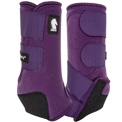 Classic Equine Legacy2® Sport Boots - Front Eggplant / Small Sport Boots