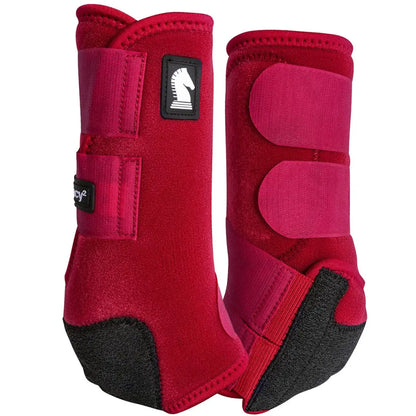 Classic Equine Legacy2® Sport Boots - Hind Crimson / Small Sport Boots