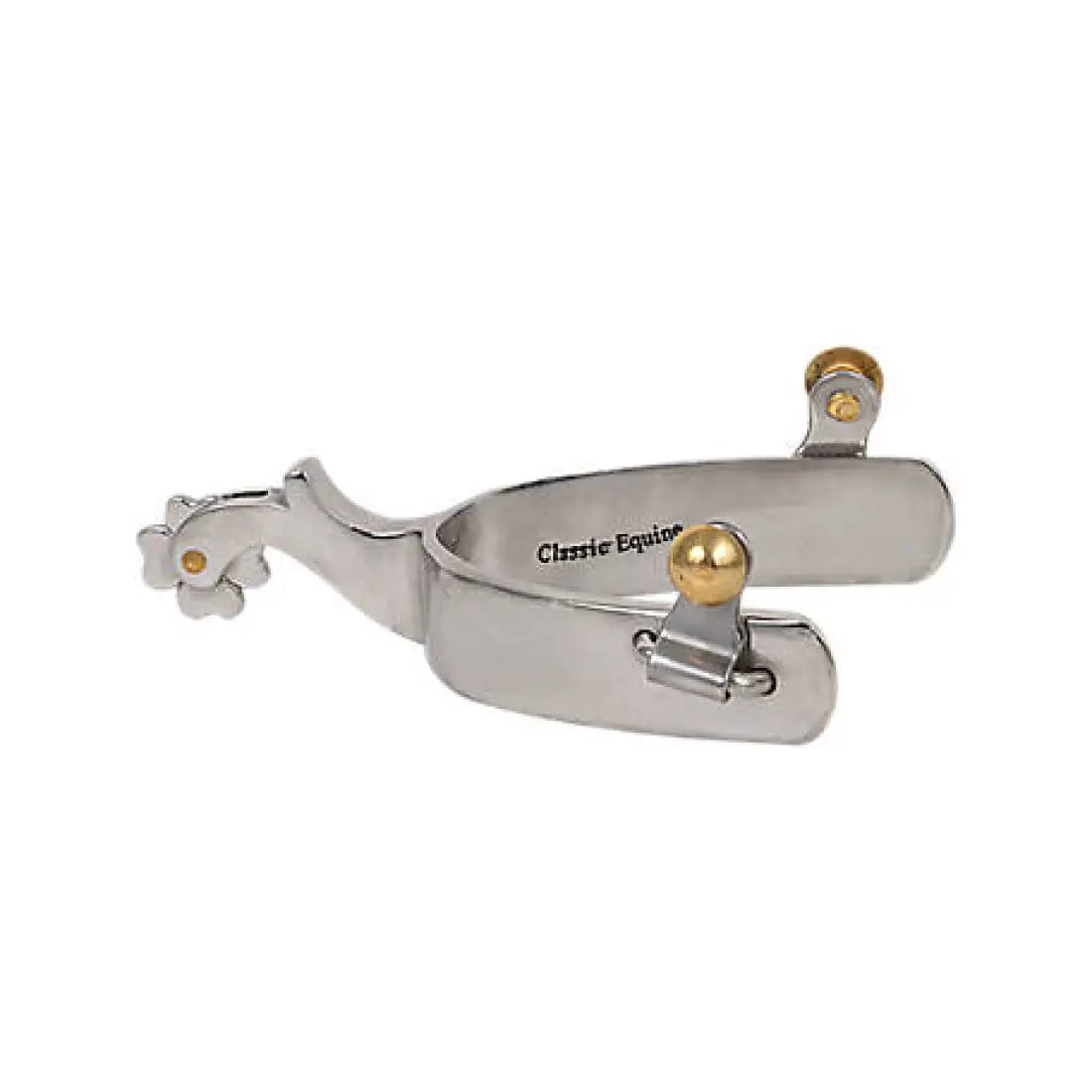 Classic Equine Performance Spurs 1’’ Stainless Steel / Large Spurs