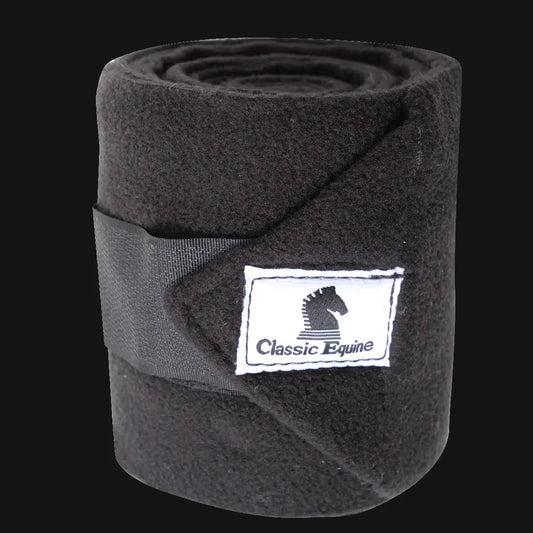 Classic Equine Polo Wraps Black Sport Boots
