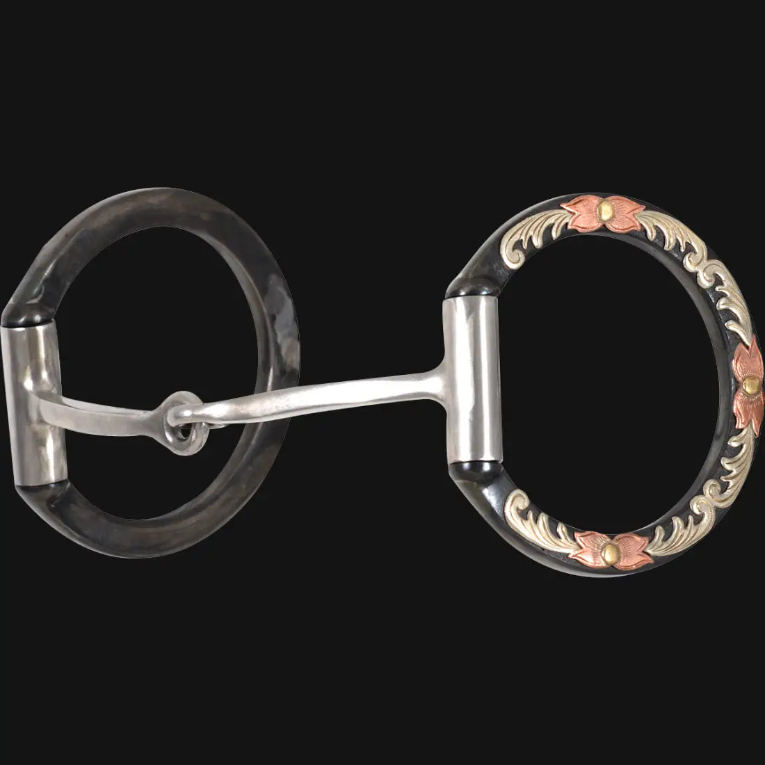 Classic Equine Tool Box Bit Collection - D Ring Snaffle Single Joint Square Bar Bit