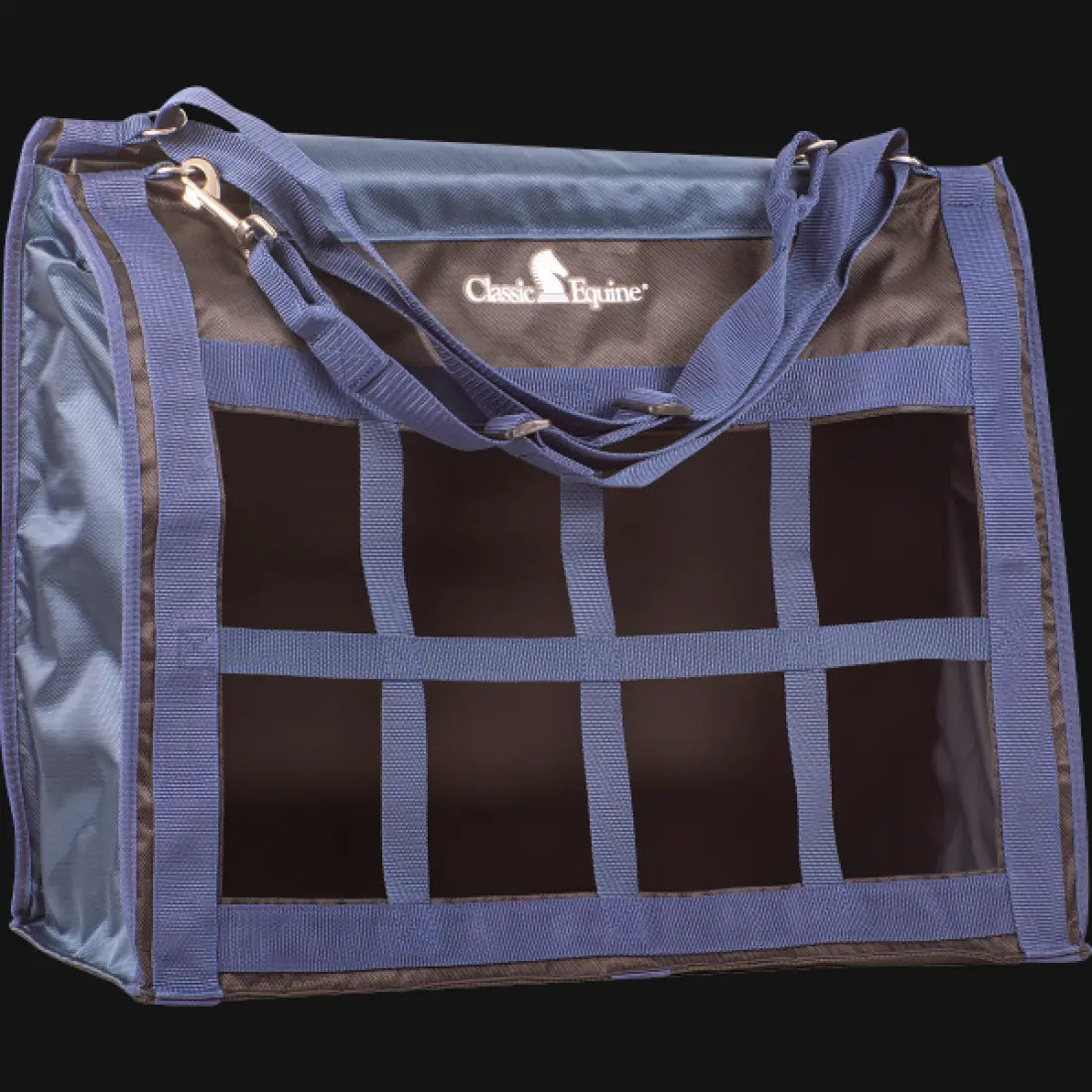 Classic Equine Topload Hay Bag II Black/Navy Hay Bags
