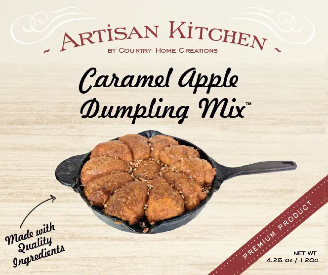 Country Home Creations Artisan Kitchen Mixes Caramel Apple Dumpling Food