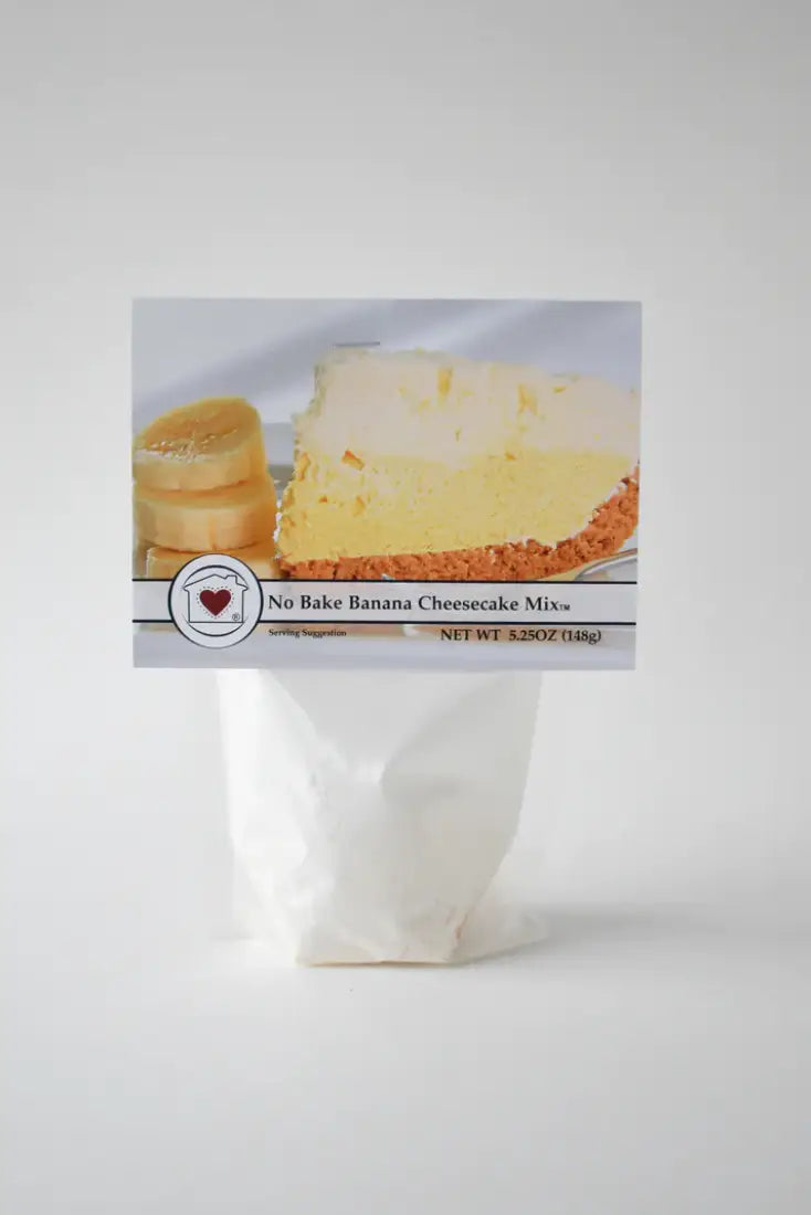 Country Home Creations No-Bake Cheesecake Mixes Banana Cheesecake Food