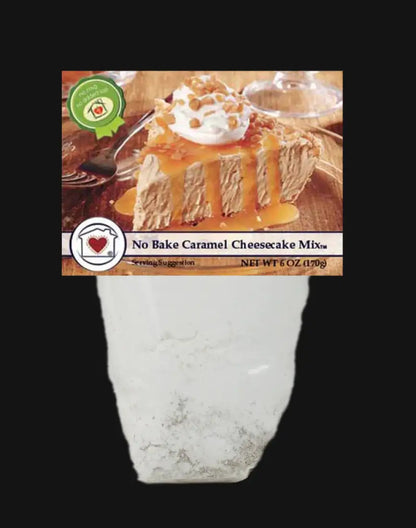 Country Home Creations No-Bake Cheesecake Mixes Caramel Cheesecake Food