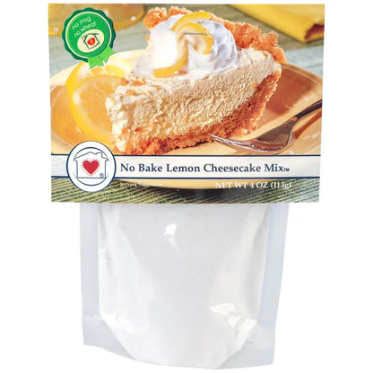Country Home Creations No-Bake Cheesecake Mixes Lemon Cheesecake Food