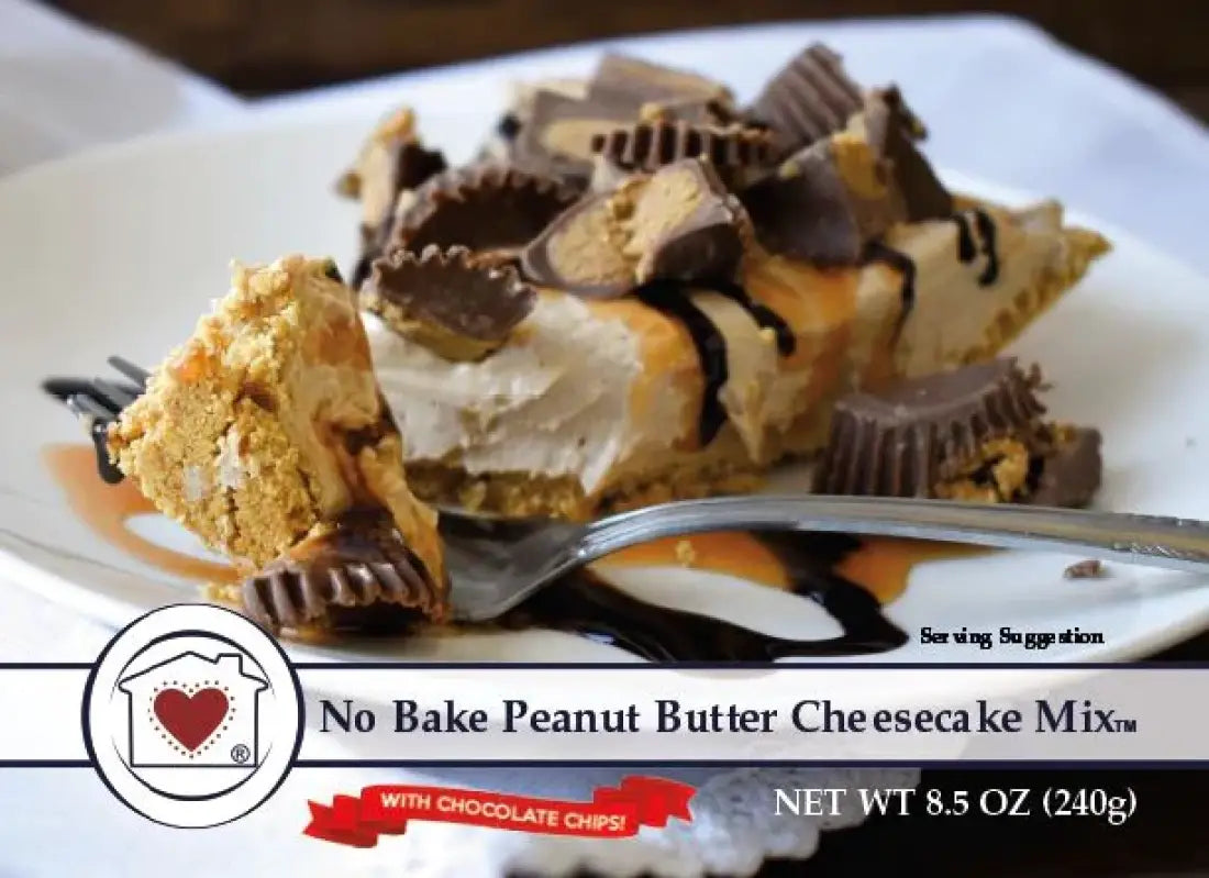Country Home Creations No-Bake Cheesecake Mixes Peanut Butter Cheesecake Food