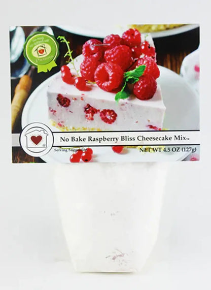 Country Home Creations No-Bake Cheesecake Mixes Raspberry Bliss Cheesecake Food