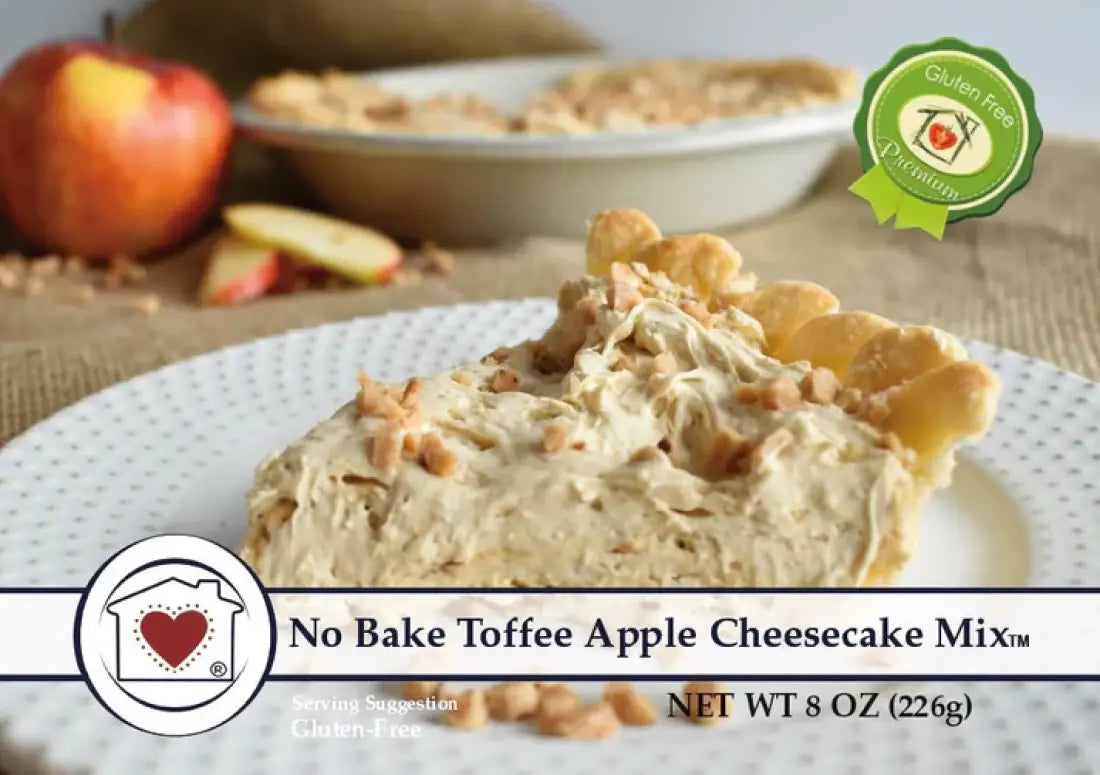 Country Home Creations No-Bake Cheesecake Mixes Toffee Apple Cheesecake Food