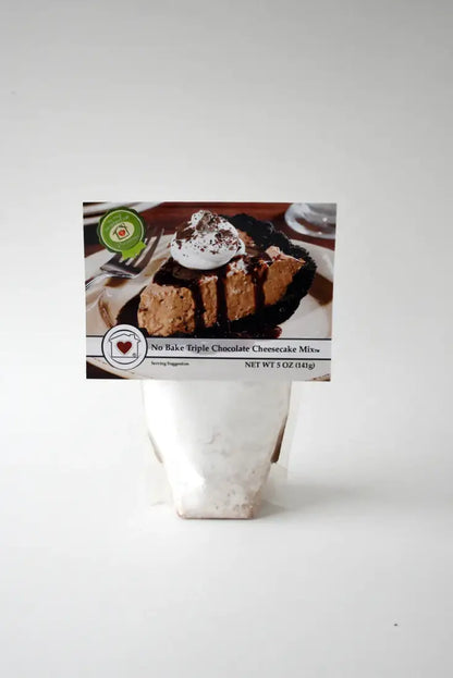 Country Home Creations No-Bake Cheesecake Mixes Triple Chocolate Cheesecake Food