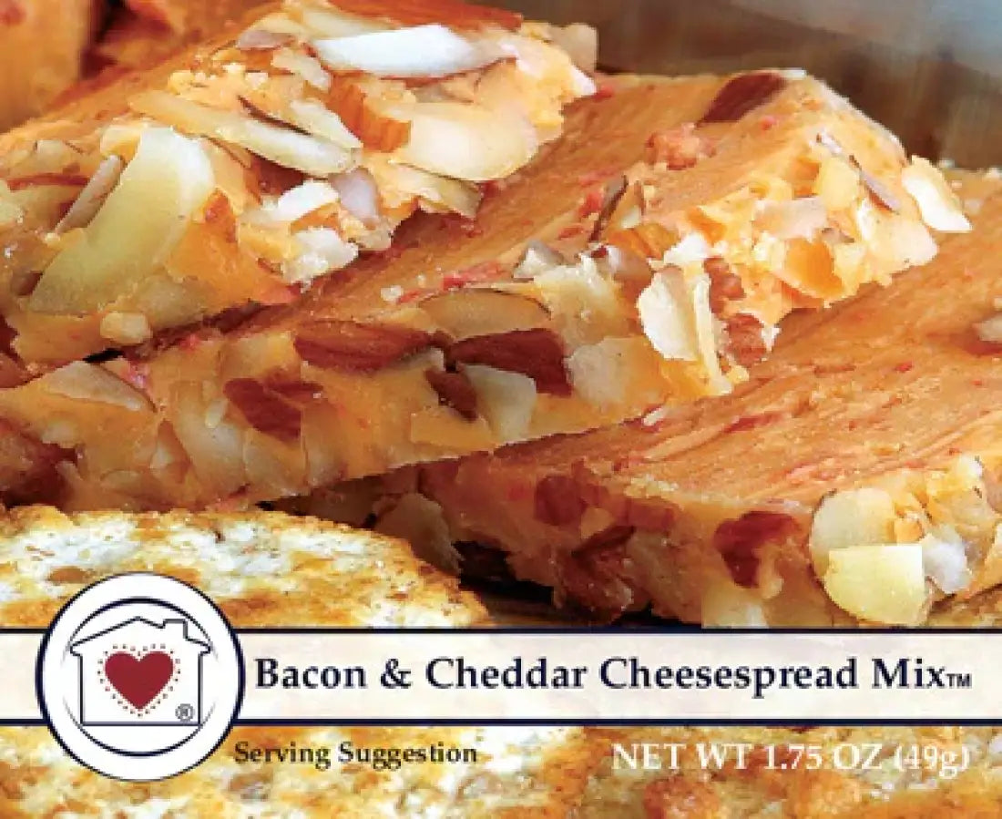 Country Home Creations Savory Dip Mixes Bacon & Cheddar Cheesespread Food