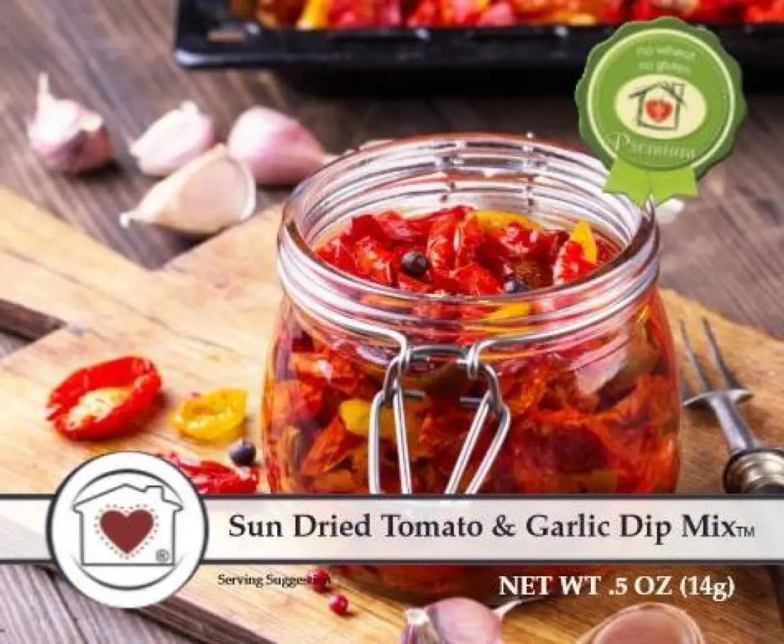 Country Home Creations Savory Dip Mixes Sun Dried Tomato & Garlic Food