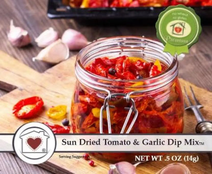 Country Home Creations Savory Dip Mixes Sun Dried Tomato & Garlic Food