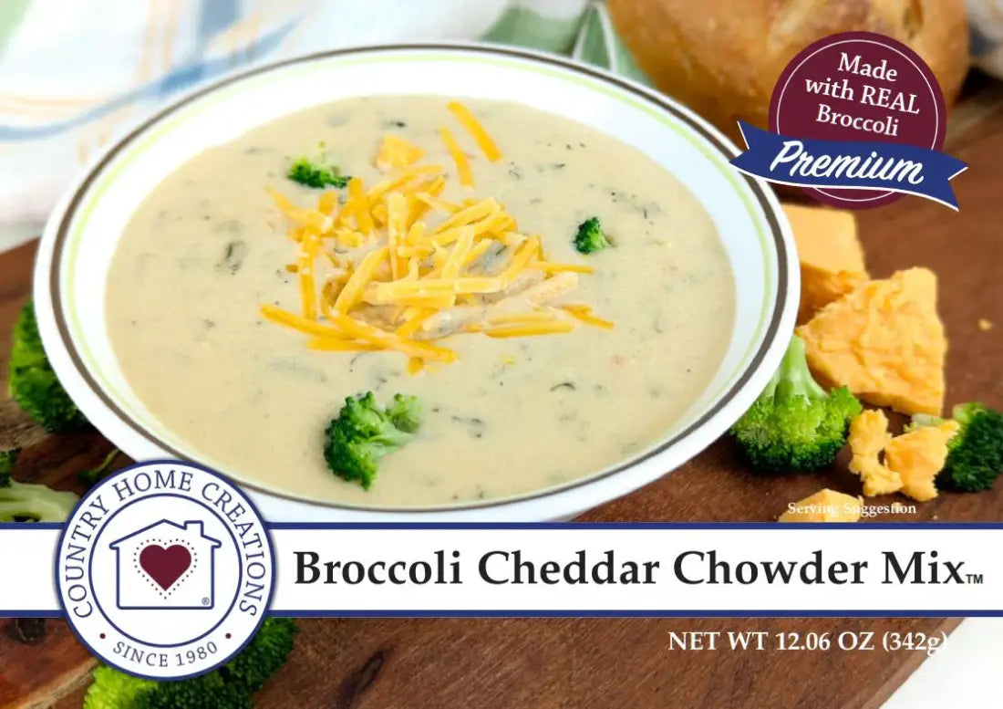 Country Home Creations Soup Mixes Broccoli Cheddar Chowder Food