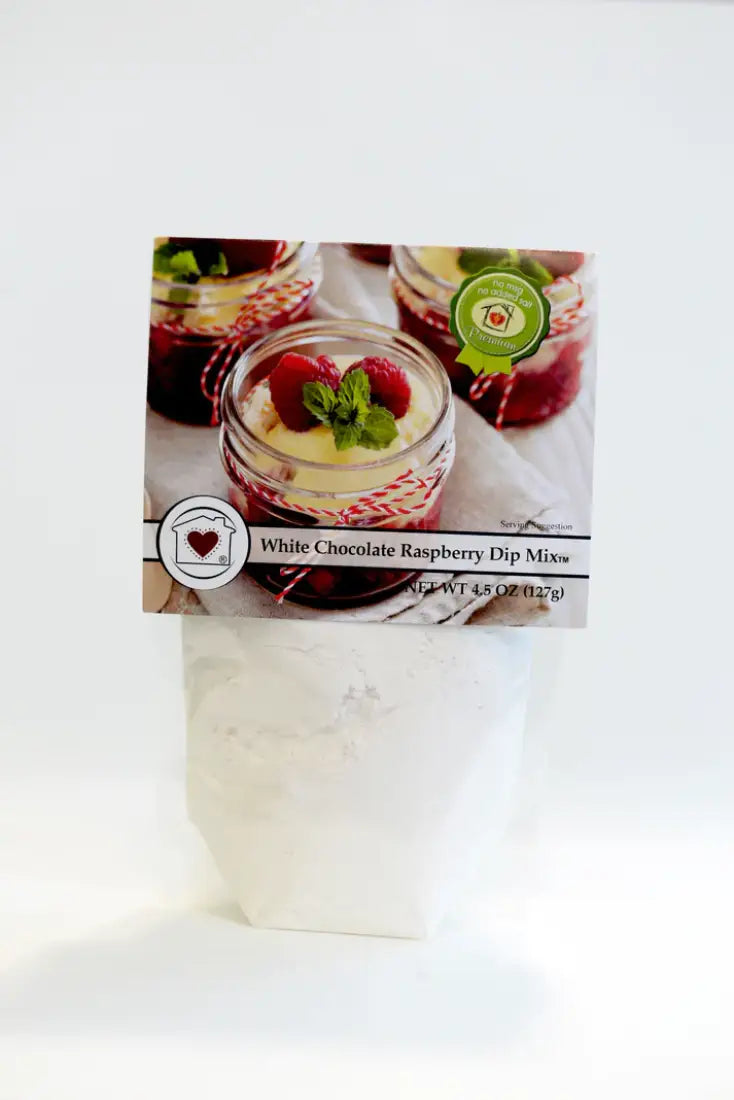 Country Home Creations Sweet Dip Mixes White Chocolate Raspberry Food