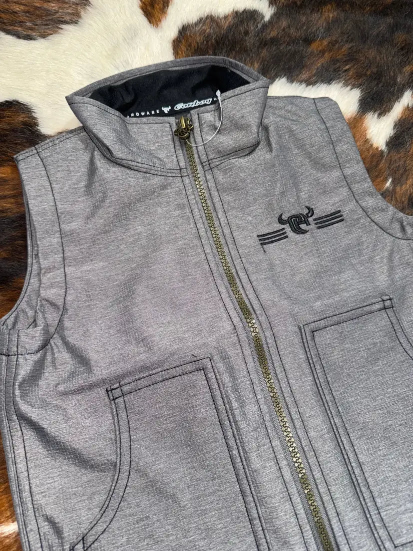 Cowboy Hardware Boy’s Charcoal Vest Boy’s Vest