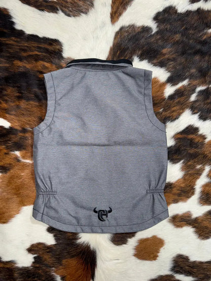 Cowboy Hardware Boy’s Charcoal Vest Boy’s Vest