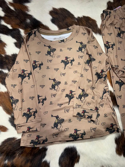 Cowboy Hardware Boy’s Infant/Toddler Vintage Bronc Brand Playset Boy’s Toddler Top