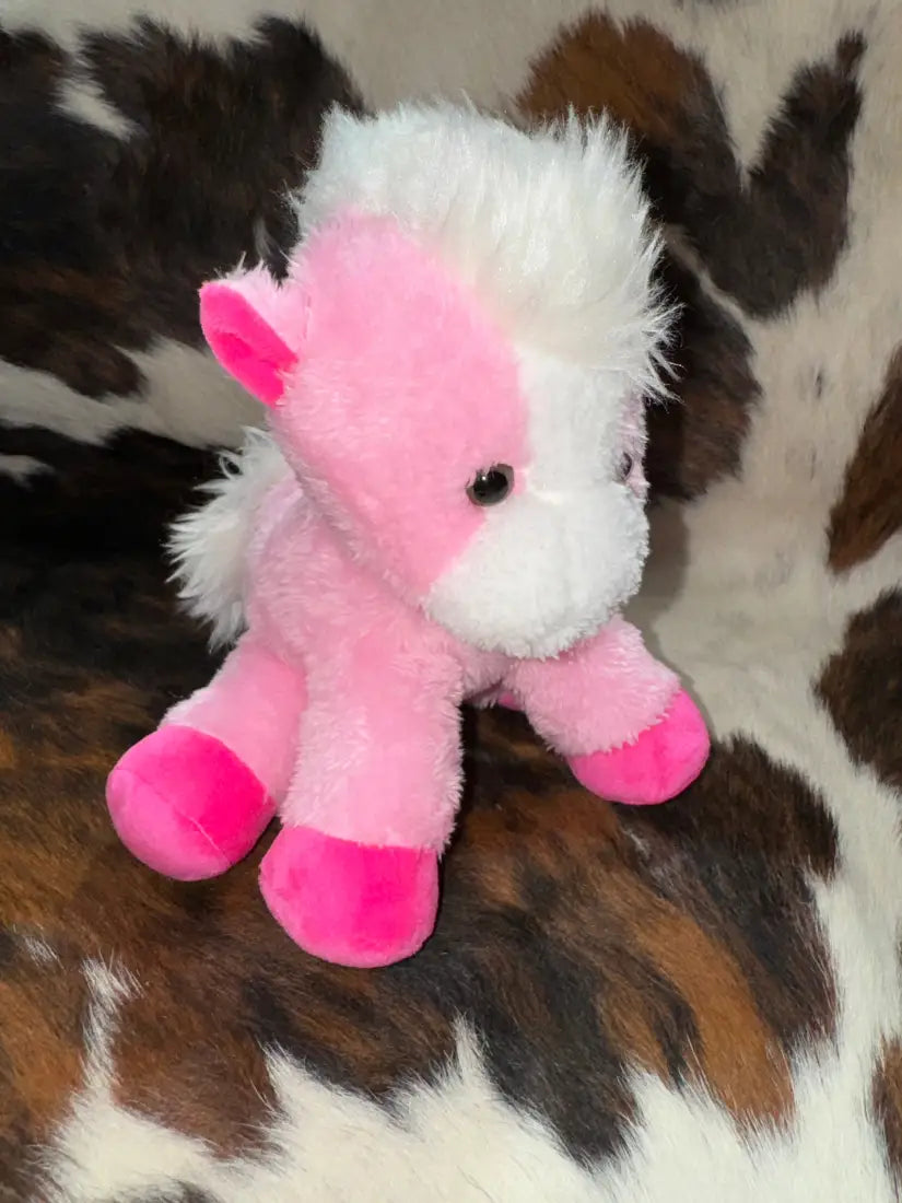 Cowboy Hardware Plush Stuffed Animals ’Diva’ Pink Horse Cowboy Hardware Toys