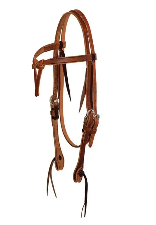 Cowboy Tack Leather Cowboy Knot Browband Headstall Browband Headstall Headstall