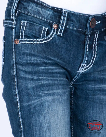 Cowgirl Tuff Girl’s Edgy Bootcut Jean Girl’s Bottoms