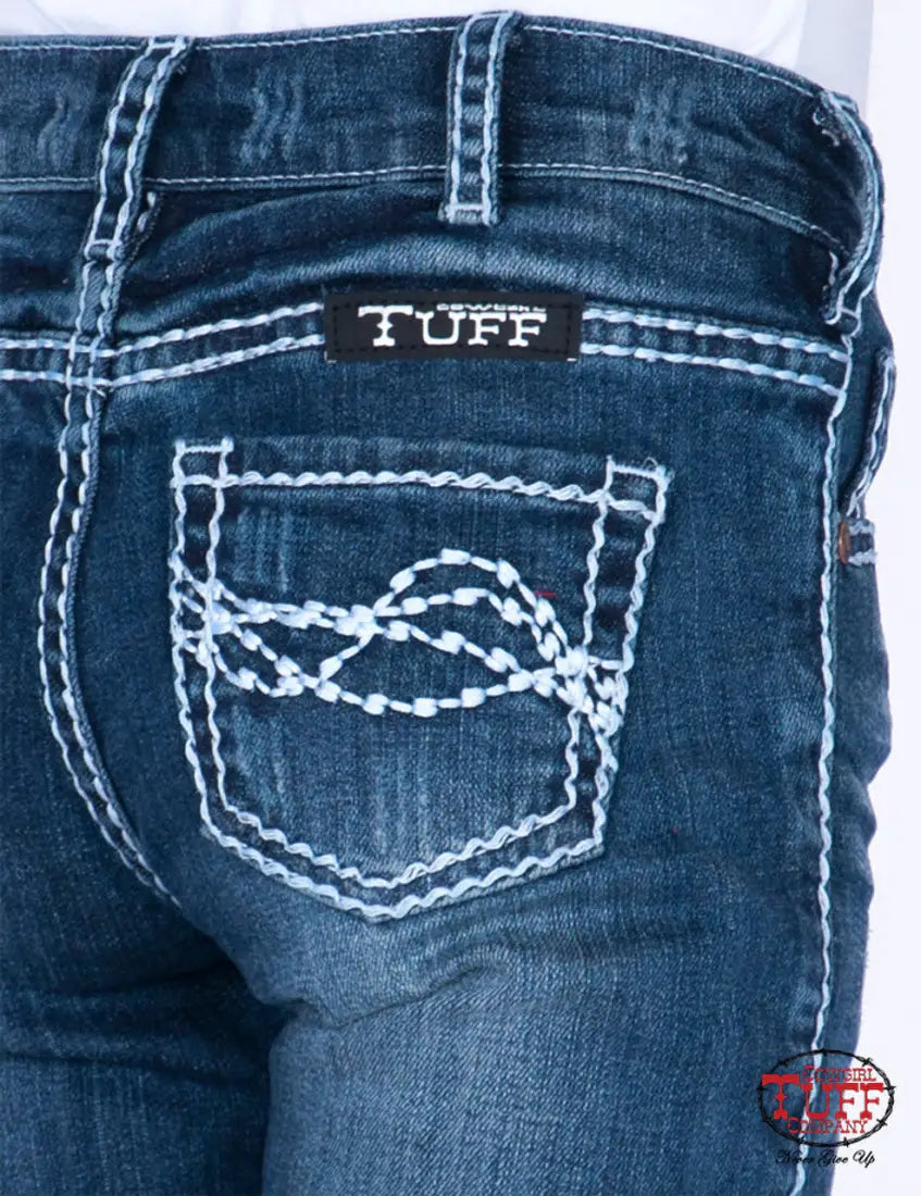 Cowgirl Tuff Girl’s Edgy Bootcut Jean Girl’s Bottoms
