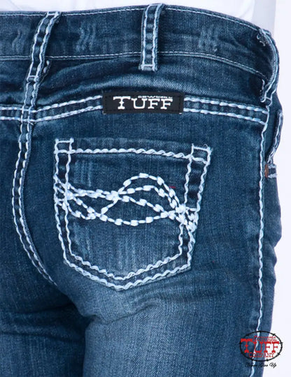 Cowgirl Tuff Girl’s Edgy Bootcut Jean Girl’s Bottoms