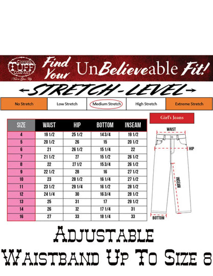 Cowgirl Tuff Girl’s Winter Edgy Jean Girl’s Bottoms