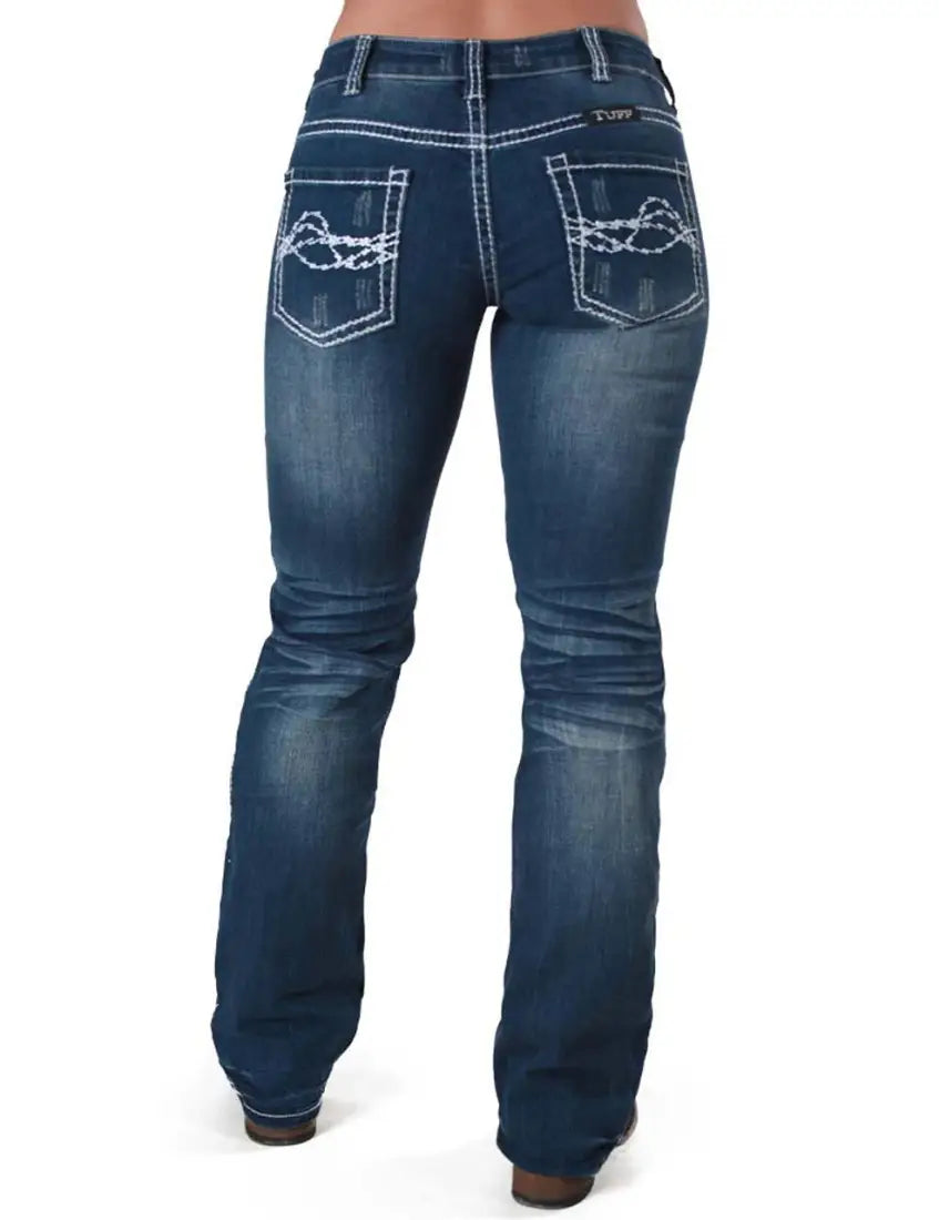 Cowgirl Tuff Women’s Edgy Bootcut Jean Women’s Bottoms