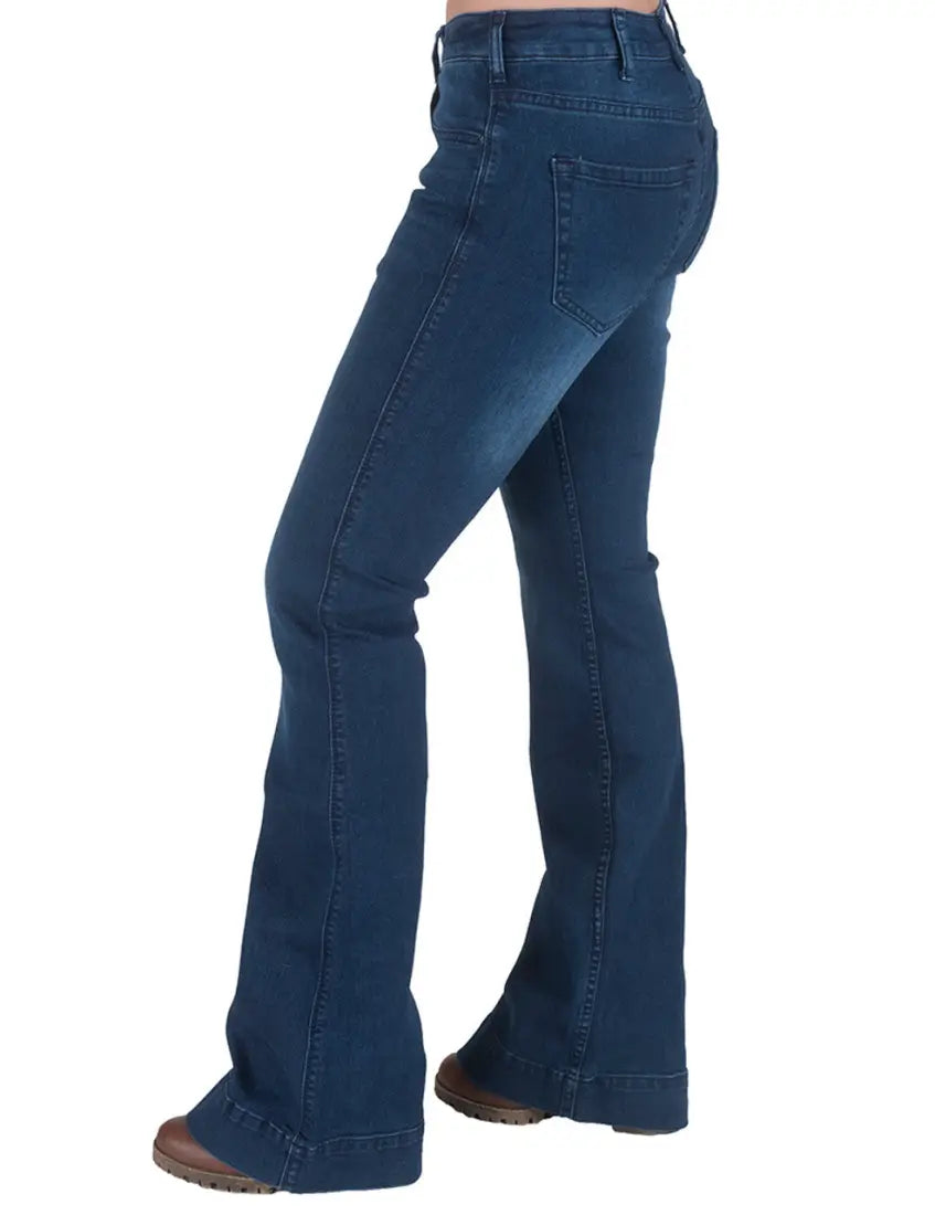 Cowgirl Tuff Women’s Just Tuff Trouser Jean Women’s Bottoms