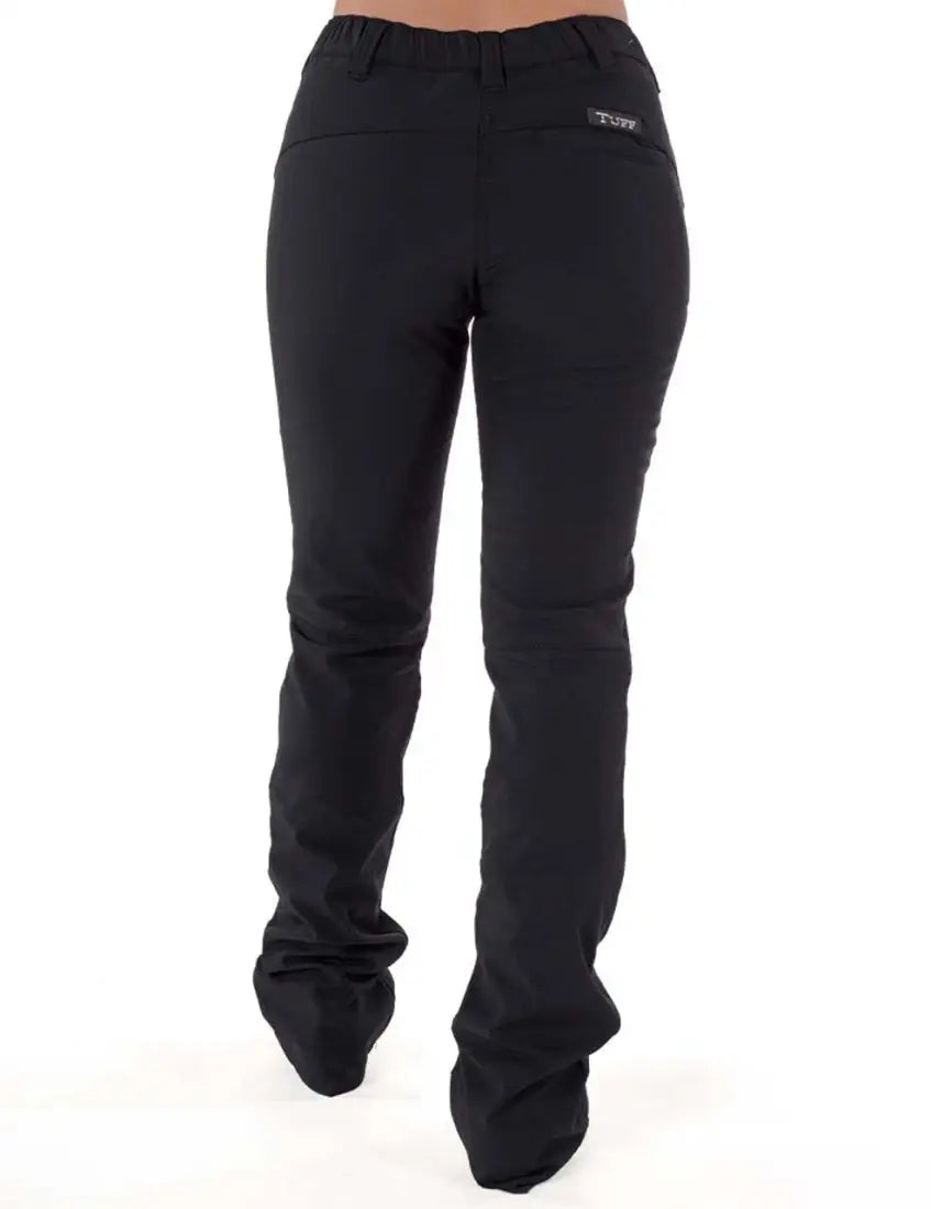 Cowgirl Tuff Women’s WHPH Fleece Lined Black Pants Women’s Bottoms