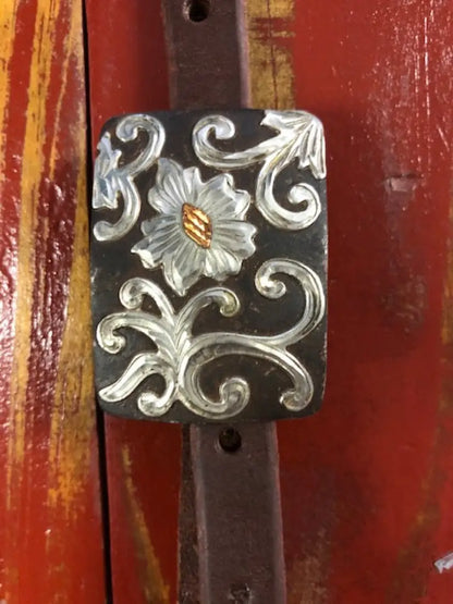 Cowperson Tack Browband Headstall Browband Headstall / Scroll Flower Headstall